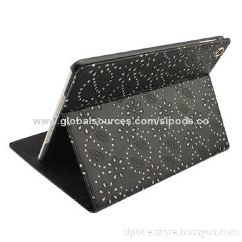 Special Design Stand Leather Cover for iPad Air